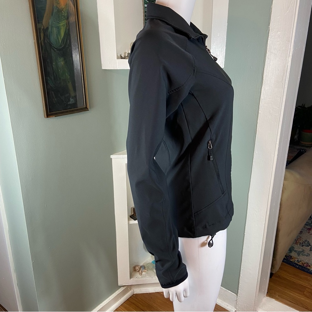 The North Face TNF Apex Women's Black Softshell Full Zip Jacket Small S - Picture 8 of 15